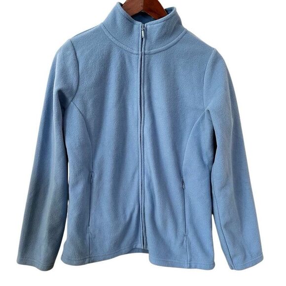 Edinburgh Woollen Mill Jackets & Blazers - The Edinburgh Woollen Mill blue ISLE FLEECE JACKET